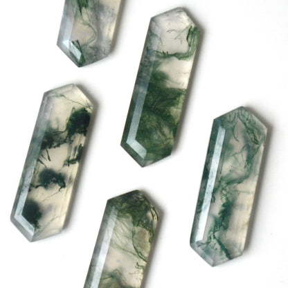 Mosagaat | Hexagon step cut | 30x10 mm