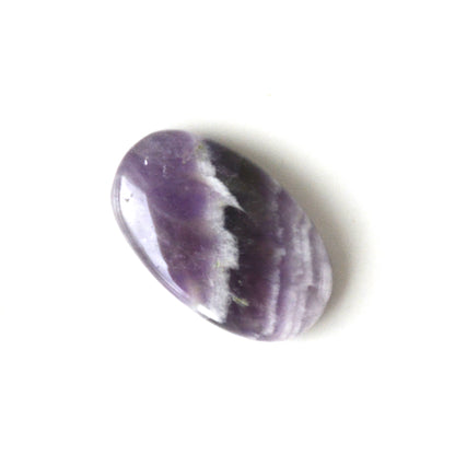 Bandamethist | Cabochon ovaal | 26x14 mm