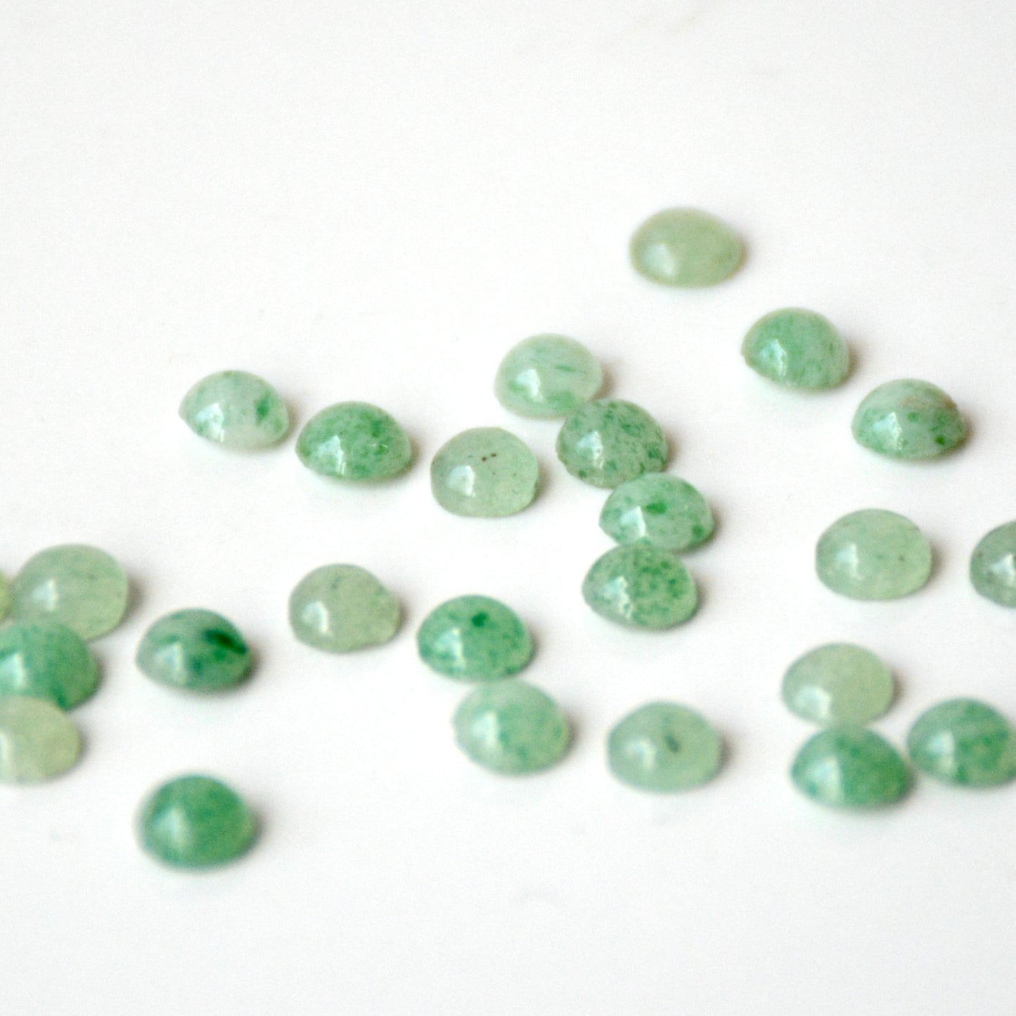 Aventurijn | Cabochon rond | 4 mm
