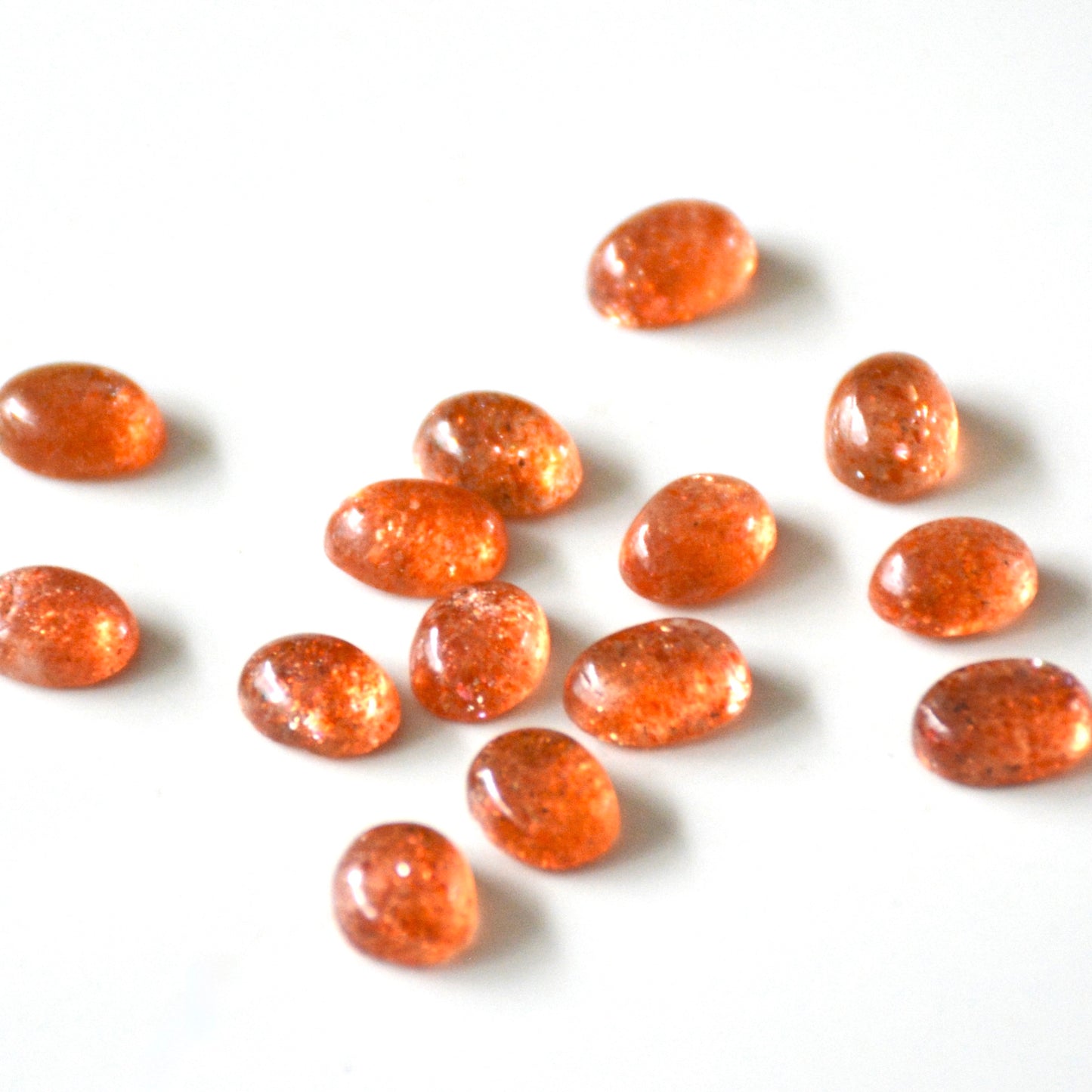 Zonnesteen | Cabochon ovaal | 8x6 mm