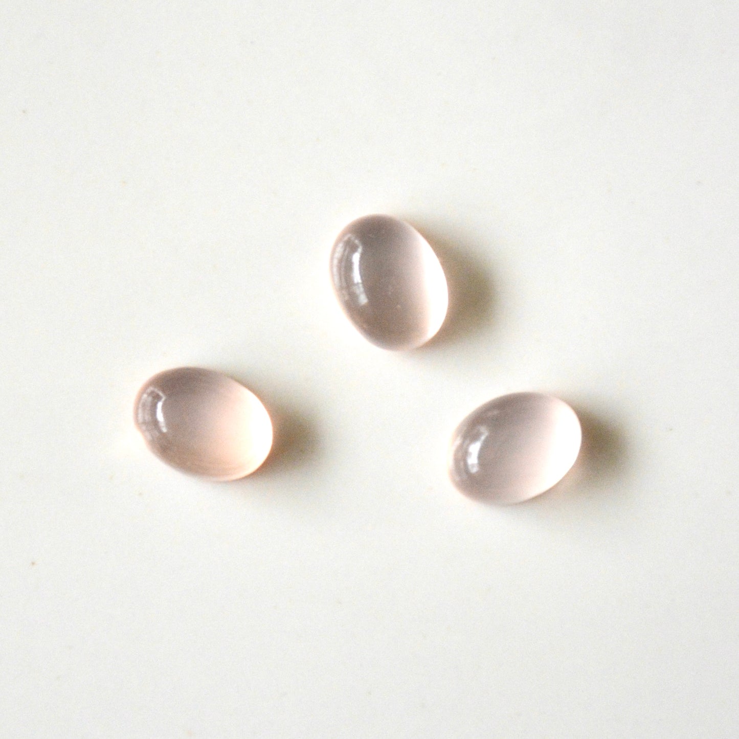 Chalcedonrosa | Cabochon oval | 8x6mm