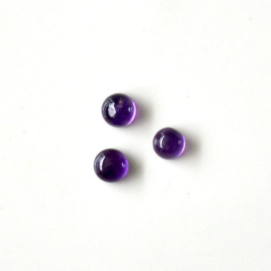 Amethyst | Cabochon rund | 5mm