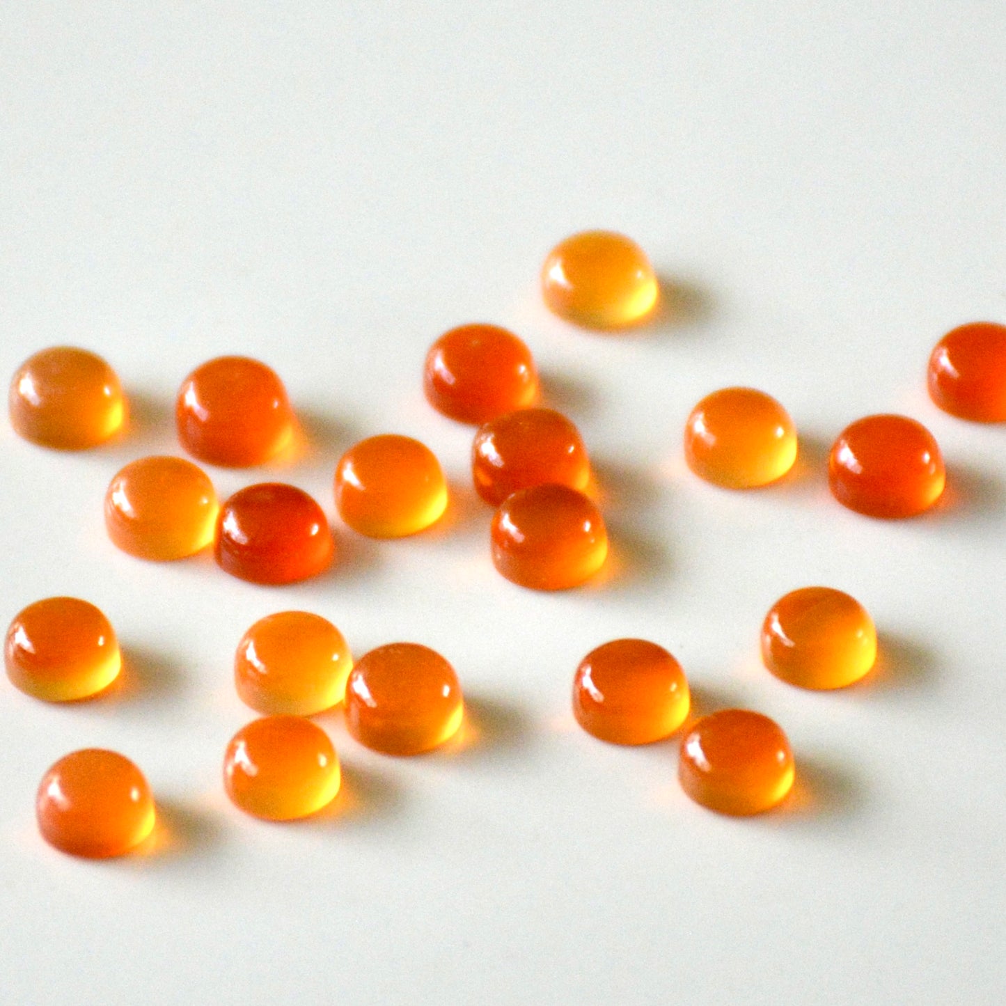 Carnelian | Cabochon round | 5mm