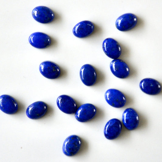 Lapis lazuli | Cabochon oval | 8x6mm