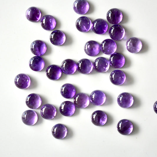 Amethyst | Cabochon rund | 10mm