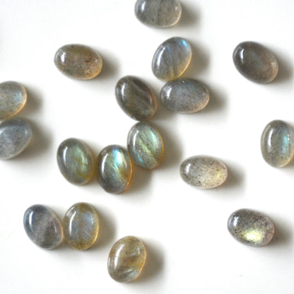 Labradoriet | Cabochon ovaal | 8x6 mm