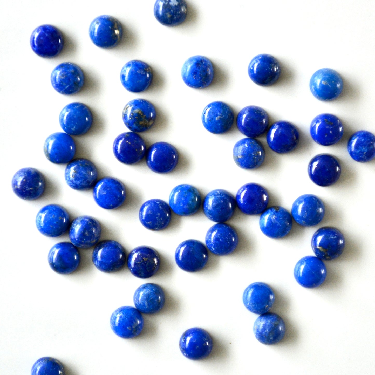 Lapis lazuli | Cabochon rond | 7 mm