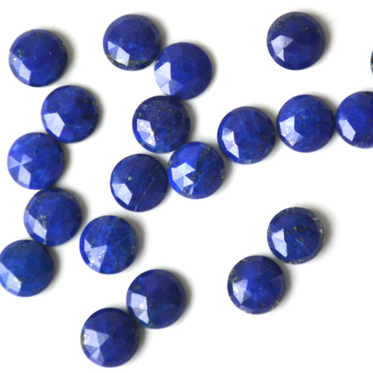 Lapis lazuli | Rond rose cut | 8 mm