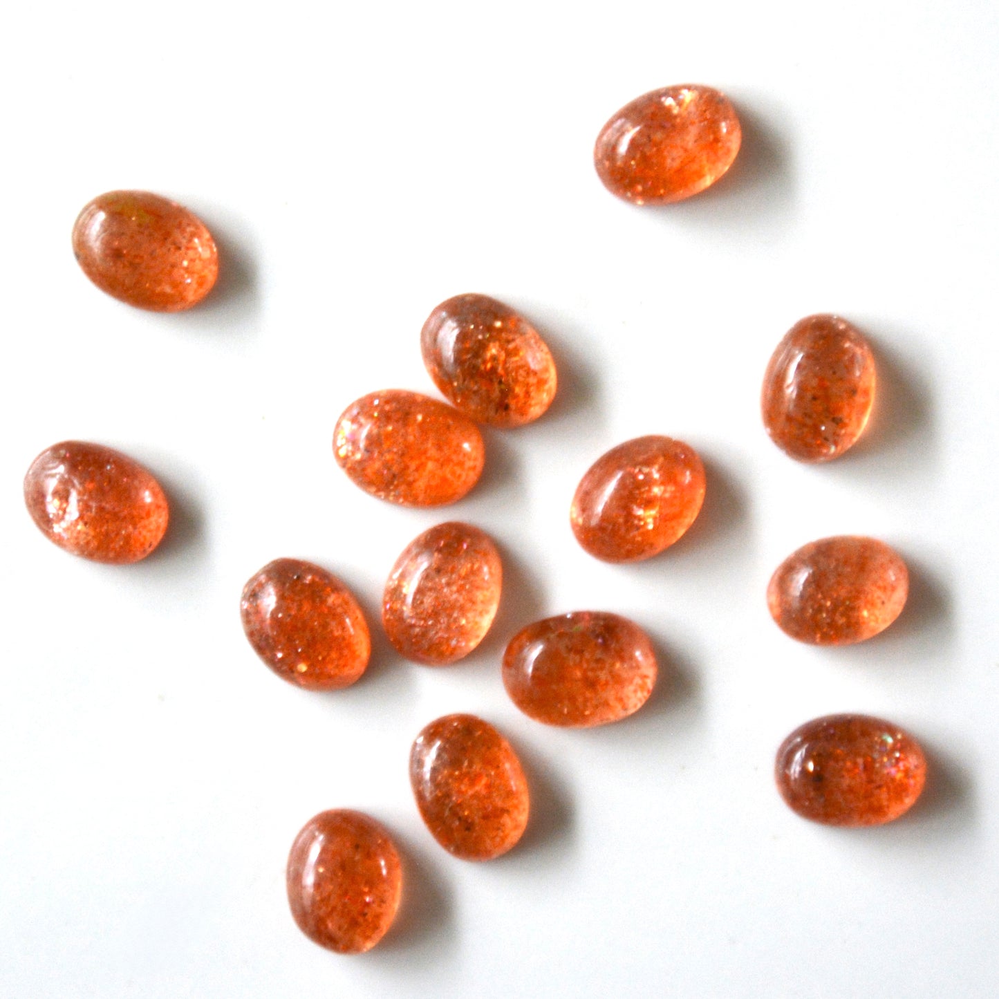 Zonnesteen | Cabochon ovaal | 8x6 mm