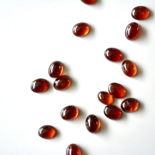 Hessonite Garnet | Cabochon oval | 8x6mm