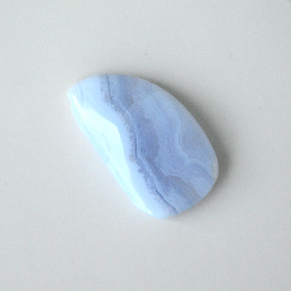 Blauwe kantagaat | Cabochon freeform | 27x15 mm